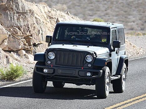 Jeep начал испытания Wrangler нового поколения