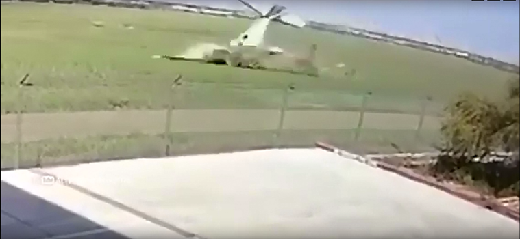 В Техасе разбился двухмоторный самолет