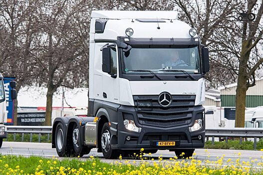 Новый ACTROS MP4 лишится зеркал