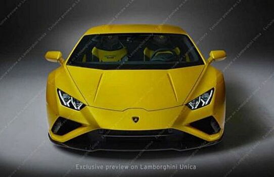 Полноприводный Lamborghini Huracan Evo впервые показали на фото