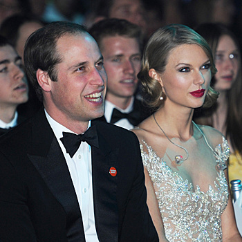 Принц Уильям признался, что является фанатом Тейлор Свифт