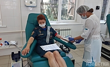 Курские спасатели стали донорами крови
