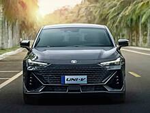Лифтбек Changan Uni-V немного подорожал