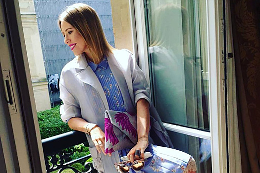 Ксения Собчак устроила разнос сервису фешенебельного отеля в Париже