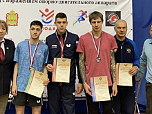 Саратовские паралимпийцы завоевали три золотых медали на чемпионате РФ по настольному теннису