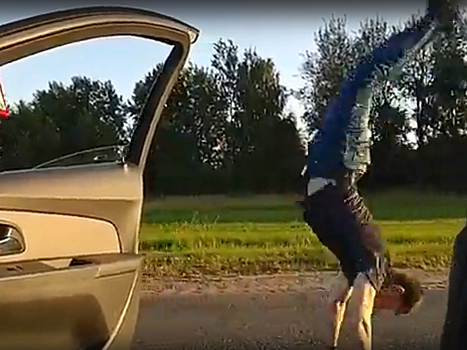 Сальто на дороге: ярославские каскадеры приняли участие в популярном челлендже