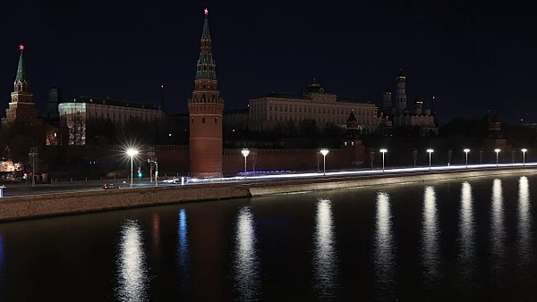 В Кремле отключили внешнее освещение в "Час Земли"