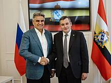 Курскую область с рабочим визитом посетил лидер партии «Новые люди»