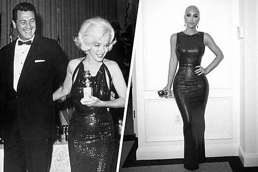 Ким Кардашьян показала второе платье Мэрилин Монро для Met Gala