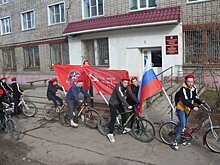 Школьники совершили велопробег, посвященный Дню Победы (12+)