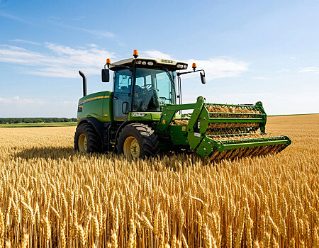 В КНР появилась полностью автономная пшеничная ферма