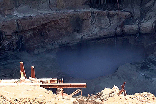 На участках аварийного рудника «Мир» возникла угроза затопления