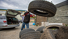 Более 1,3 тысяч тонн автомобильных шин вывезено с улиц Владивостока