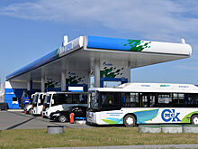 В Омске открылась экологичная станция для заправки автобусов газом