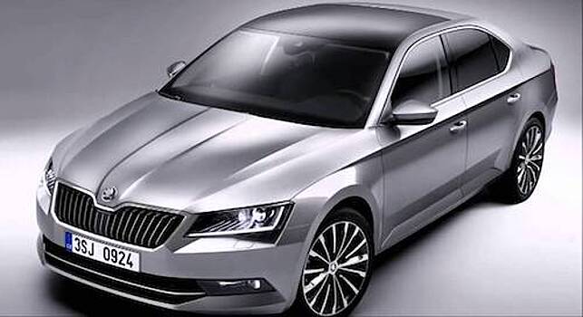 Skoda Superb получит новый мультимедийный комплекс