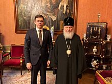 Патриарх Кирилл встретился с Клычковым в рабочей резиденции