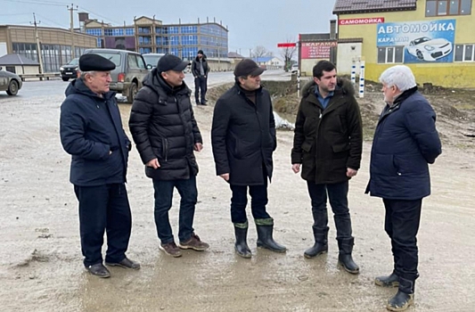 Батыр Эмеев посетил подтопленное село Новокули