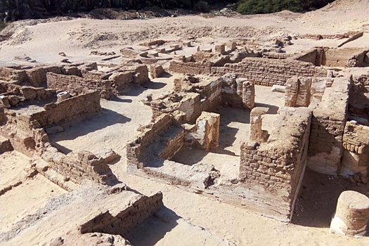 Необычная фреска с Христом обнаружена в древнем коптском городе