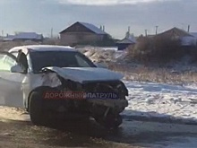 В Уфимском районе столкнулись Chery и KIA Sportage, есть пострадавшие