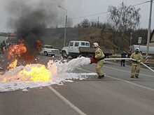 Условная пробка рассосалась за час