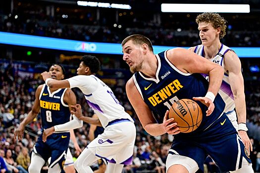 Трипл-дабл Николы Йокича помог «Денверу» переиграть «Юту»