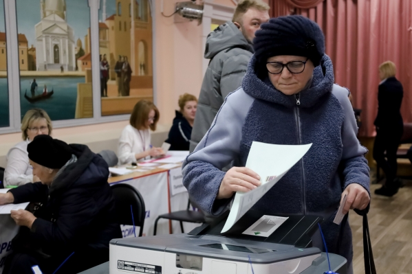 На выборах президента в Новгородской области второе место занял Владислав Даванков
