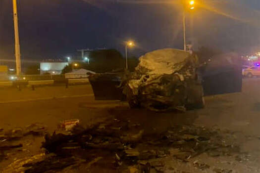 В Уфе произошло смертельное ДТП, в результате которого легковушка упала с моста