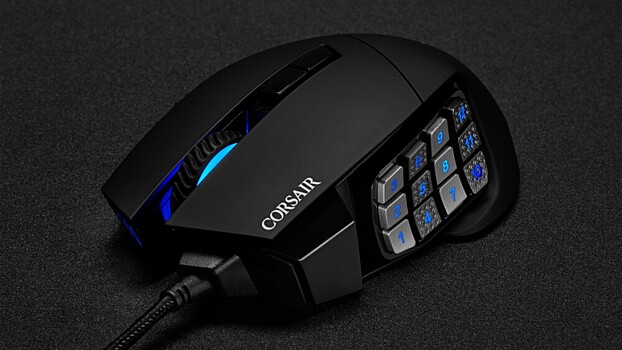 Corsair представила новую игровую мышь Scimitar RGB Elite