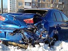 Групповое ДТП на Комсомольском проспекте попало на видео