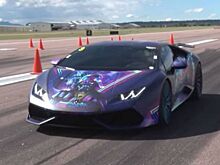 Lamborghini Huracan мощностью в 3000 л.с. показали на видео