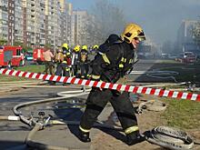 В Новосибирске на улице Прибрежной сгорели 2 частных дома