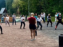 В нижегородском парке «Дубки» стартовал проект «Зеленый фитнес»