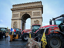 Навоза не хотите ли: разгневанные французы направили сотни тракторов к парламенту