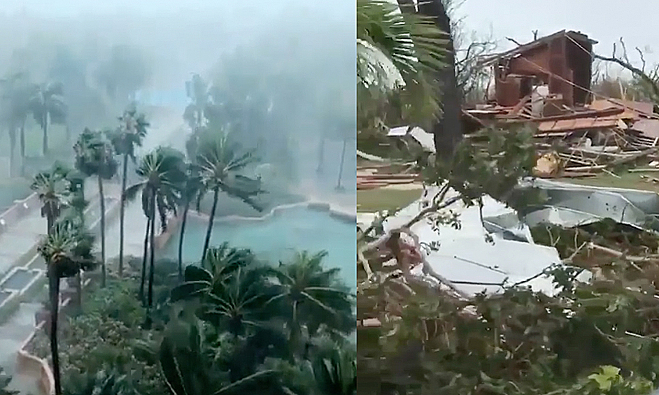 В эпицентре удара стихии оказались острова Большой Багама и Абако. По сообщению волонтерского центра спасателей в городе Хоуп-Таун на Абако, островам нанесен катастрофический ущерб.
