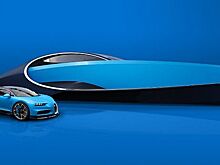 Bugatti сделала яхту в стиле гиперкара Chiron