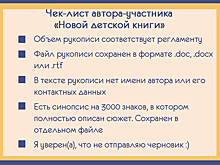 Литературный конкурс «Новая детская книга»: вы ещё успеете прислать работу!
