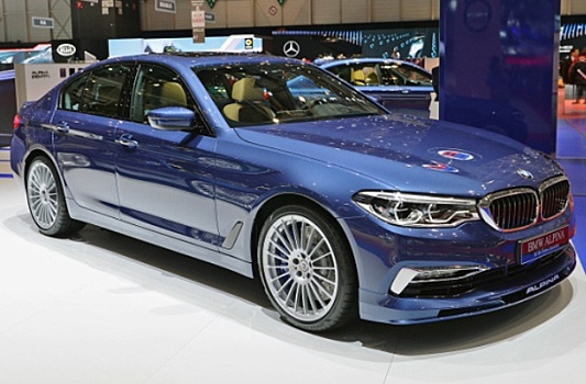 Alpina рассекретила 608-сильную версию BMW 5-Series