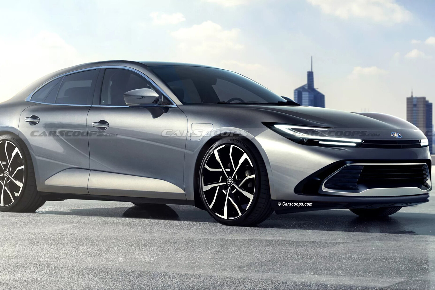 Новости автомира: дизайнер представил, как может выглядеть будущая Toyota Camry