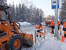 Новосибирские дорожники переходят на усиленный режим работы из-за потепления