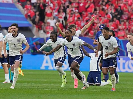 Сборная Англии по футболу обыграла Швейцарию и вышла в полуфинал Евро-2024