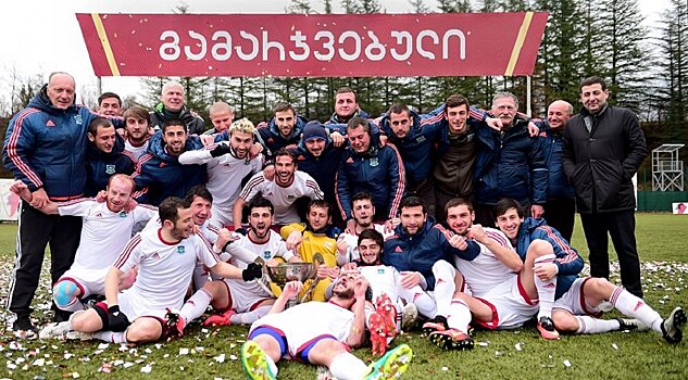 Клуб "Самтредиа" выиграл Суперкубок Грузии по футболу