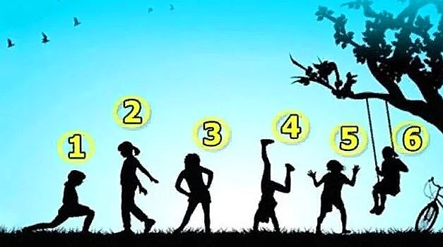 Ассоциативный тест: выберите силуэт ребенка на картинке и узнайте больше о своей личности