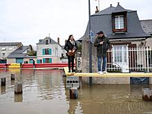Французские города оказались под водой