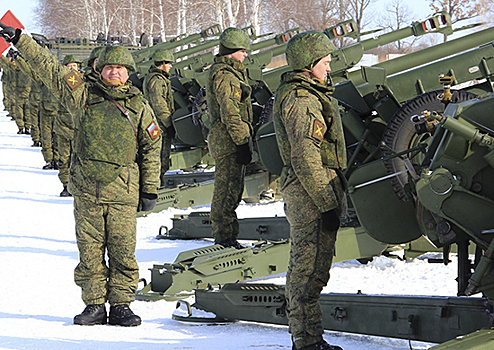 Более 600 боеприпасов и салютных зарядов израсходуют артиллеристы ВВО во время салюта 23 февраля в Хабаровске