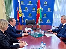 Владислав Шапша и депутат ГД обсудили создание межрегионального промышленного кластера