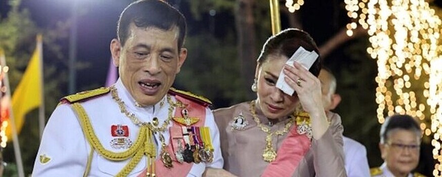 Коронавирусом заразились король Таиланда Рама Х и королева Сутхида