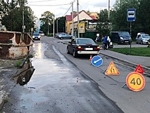 В Калининграде БМВ на заднем ходу сбил пенсионерку