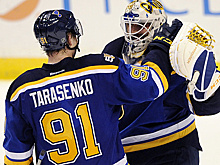 Передачи Тарасенко, Барбашева и Якупова помогли "Сент-Луису" победить "Ванкувер" в НХЛ