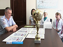 Юные инспекторы дорожного движения заняли 1 место в конкурсе в Бресте