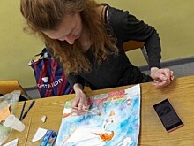 Жители района посетили творческий мастер-класс от Екатерины Грека
